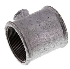 Rp 2'' x Rp 1/2'' Zinc plated Cast iron Tee 25 Bar