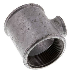 Rp 2'' x Rp 3/4'' Zinc plated Cast iron Tee 25 Bar