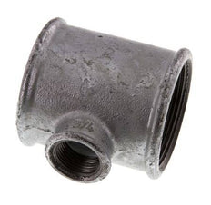 Rp 2'' x Rp 3/4'' Zinc plated Cast iron Tee 25 Bar