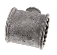 Rp 2 1/2'' x Rp 1'' Zinc plated Cast iron Tee 25 Bar