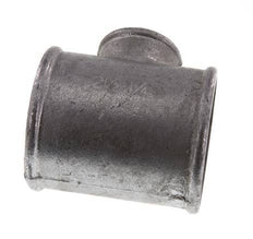 Rp 2 1/2'' x Rp 1 1/4'' Zinc plated Cast iron Tee 25 Bar