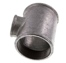 Rp 2 1/2'' x Rp 1 1/4'' Zinc plated Cast iron Tee 25 Bar