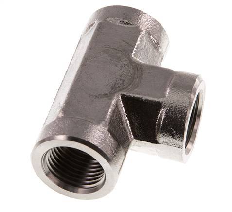 G 1/2'' Stainless steel Tee 225 Bar - Hydraulic