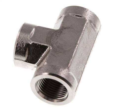G 1/2'' Stainless steel Tee 225 Bar - Hydraulic