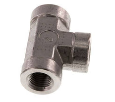 G 1/4'' Stainless steel Tee 350 Bar - Hydraulic