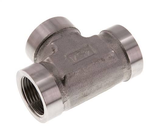 G 1'' Stainless steel Tee 160 Bar - Hydraulic