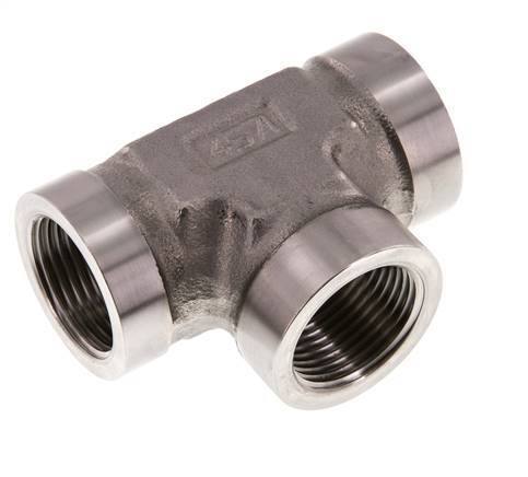 G 1'' Stainless steel Tee 160 Bar - Hydraulic