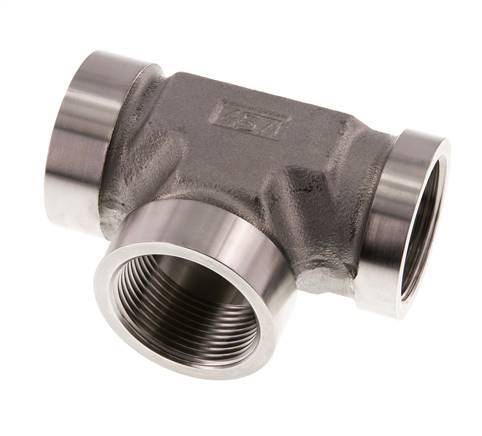 G 1 1/4'' Stainless steel Tee 160 Bar - Hydraulic