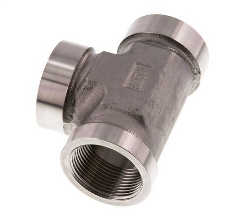 G 1 1/4'' Stainless steel Tee 160 Bar - Hydraulic