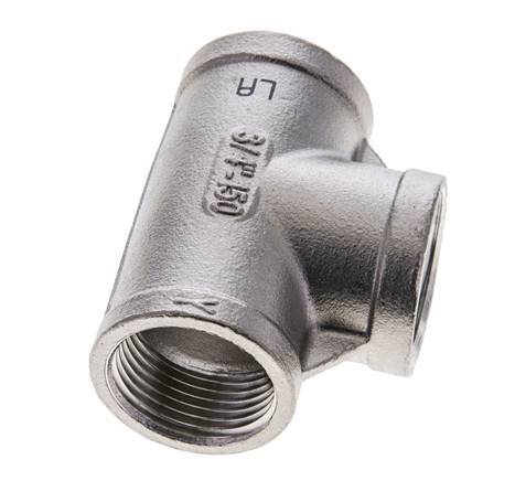 Rp 3/4'' Stainless steel Tee 10 Bar