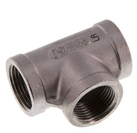 Rp 3/4'' Stainless steel Tee 16 Bar