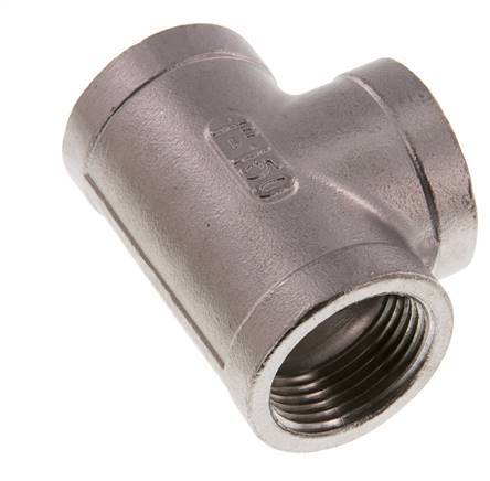 1'' NPT Stainless steel Tee 16 Bar