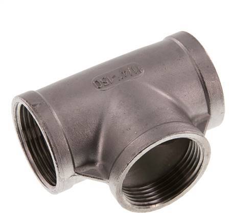 Rp 1 1/4'' Stainless steel Tee 10 Bar