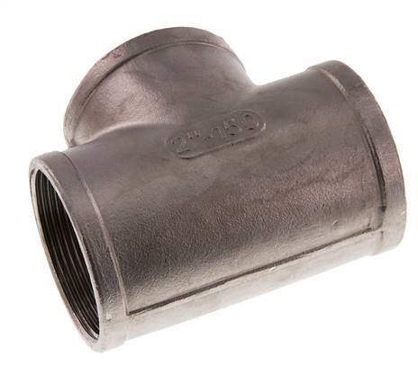Rp 2'' Stainless steel Tee 10 Bar