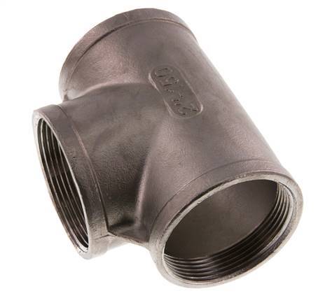 Rp 2'' Stainless steel Tee 10 Bar