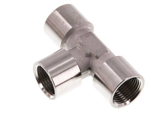 G 3/8'' Stainless steel Tee 150 Bar