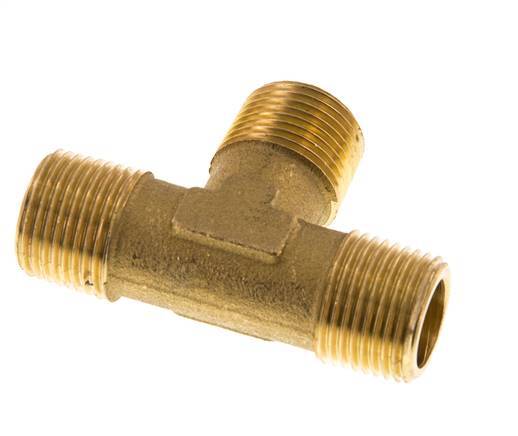 R 3/8'' Male Brass Tee 16 Bar
