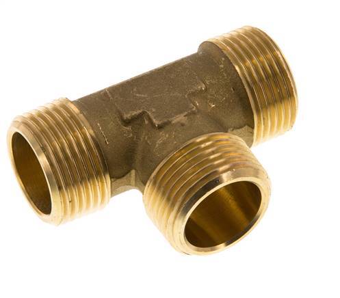 R 1'' Male Brass Tee 16 Bar