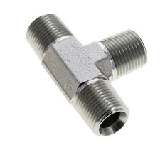 1/2'' NPT Male Zinc plated Steel Tee 210 Bar - Hydraulic
