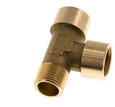 R 1/2'' x G 1/2'' M/F Brass Tee 16 Bar