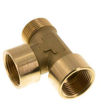 R 1'' x G 1'' M/F Brass Tee 16 Bar