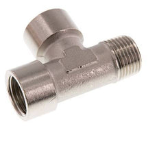 R 1/2'' x G 1/2'' M/F Nickel plated Brass Tee 16 Bar