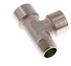 R 1/2'' x G 1/2'' M/F Nickel plated Brass Tee 16 Bar