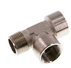 R 3/4'' x G 3/4'' M/F Nickel plated Brass Tee 16 Bar