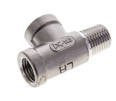 R 1/4'' x Rp 1/4'' M/F Stainless steel Tee 16 Bar