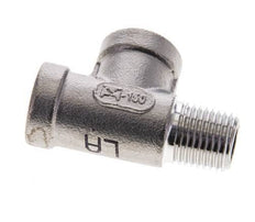 R 1/4'' x Rp 1/4'' M/F Stainless steel Tee 16 Bar