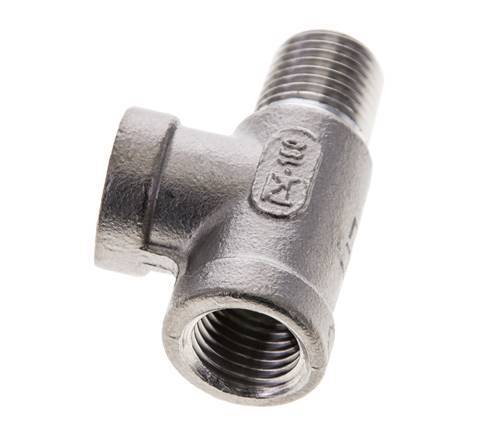 Geberit PE kogel T-stuk 88,5° dubbel, aansluitingen 135° sprong Geberit PE kogel T-stuk 88,5° dubbel, aansluitingen 135° sprong