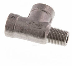 R 1/8'' x Rp 1/8'' M/F Stainless steel Tee 16 Bar [2 Pieces]