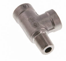 R 1/8'' x Rp 1/8'' M/F Stainless steel Tee 16 Bar [2 Pieces]