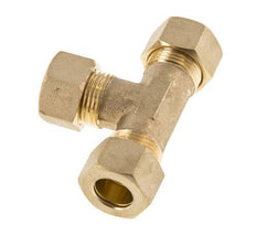 14mm Brass Tee Compression Fitting 89 Bar DIN EN 1254-2