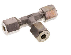6S Stainless steel Tee Compression Fitting 630 Bar DIN 2353