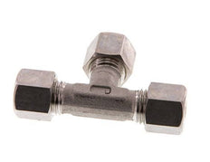 8L Stainless steel Tee Compression Fitting 315 Bar DIN 2353
