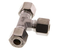 10S Stainless steel Tee Compression Fitting 630 Bar DIN 2353