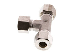 12S Stainless steel Tee Compression Fitting 630 Bar DIN 2353