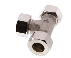 18L Stainless steel Tee Compression Fitting 315 Bar DIN 2353