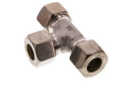 20S Stainless steel Tee Compression Fitting 400 Bar DIN 2353