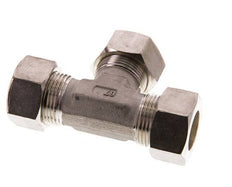 22L Stainless steel Tee Compression Fitting 160 Bar DIN 2353