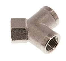 G 1/8'' Nickel plated Brass Y-Piece 16 Bar [2 Pieces]