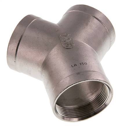 Rp 2'' Stainless steel Y-Piece 16 Bar