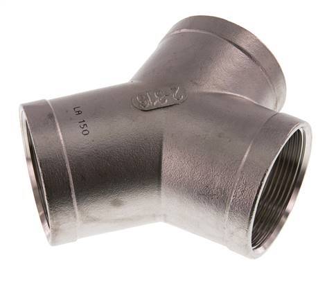 Rp 2'' Stainless steel Y-Piece 16 Bar
