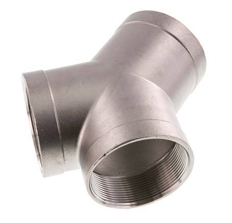 Rp 2 1/2'' Stainless steel Y-Piece 16 Bar