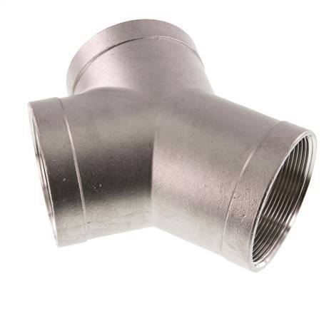 Rp 2 1/2'' Stainless steel Y-Piece 16 Bar