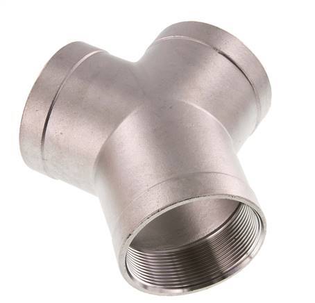 Rp 2 1/2'' Stainless steel Y-Piece 16 Bar
