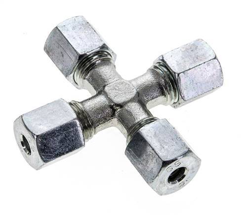 6S Zinc plated Steel Cross Cutting Ring 630 Bar DIN 2353