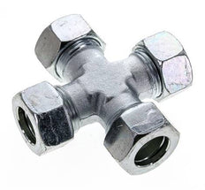 22L Zinc plated Steel Cross Cutting Ring 160 Bar DIN 2353