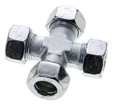 22L Zinc plated Steel Cross Cutting Ring 160 Bar DIN 2353